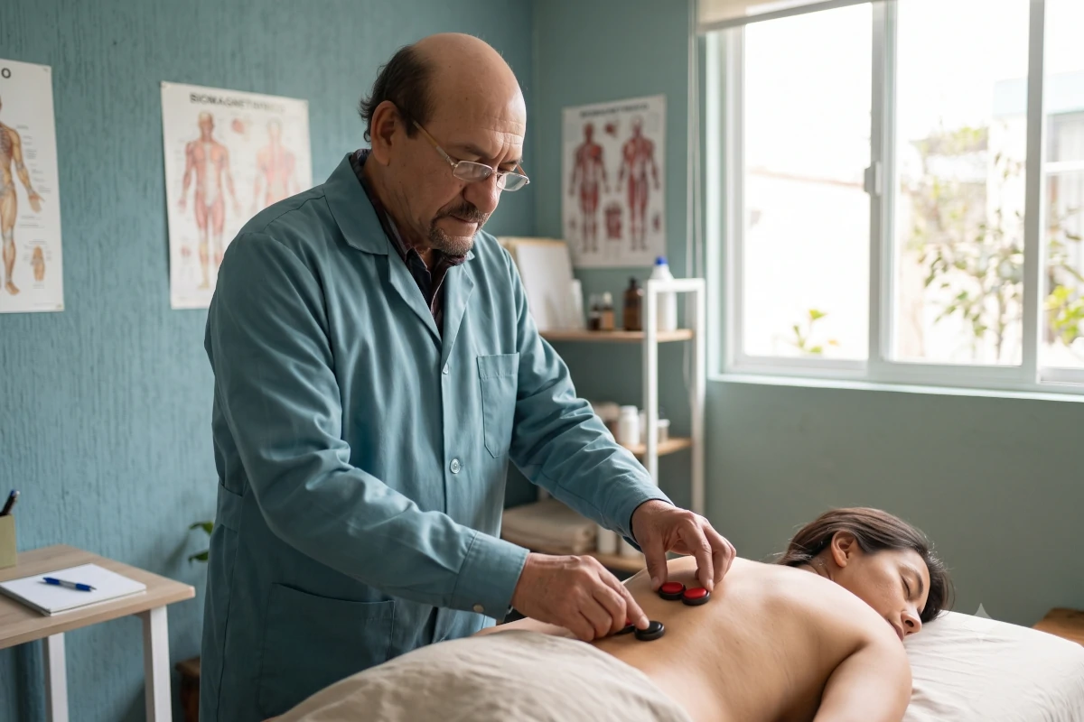 Aplicación de biomagnetismo médico en NaturaVic